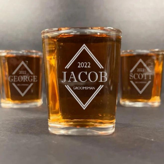 Custom Personalized Shot Glasses