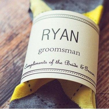 Groomsmen Socks - Groovy Groomsmen Gifts