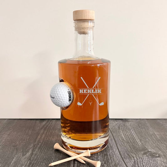 19th Hole Custom Decanter - Groovy Groomsmen Gifts