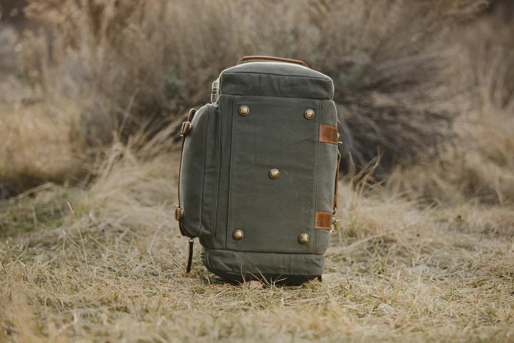 25L Overnight Canvas Duffel - Groovy Groomsmen Gifts