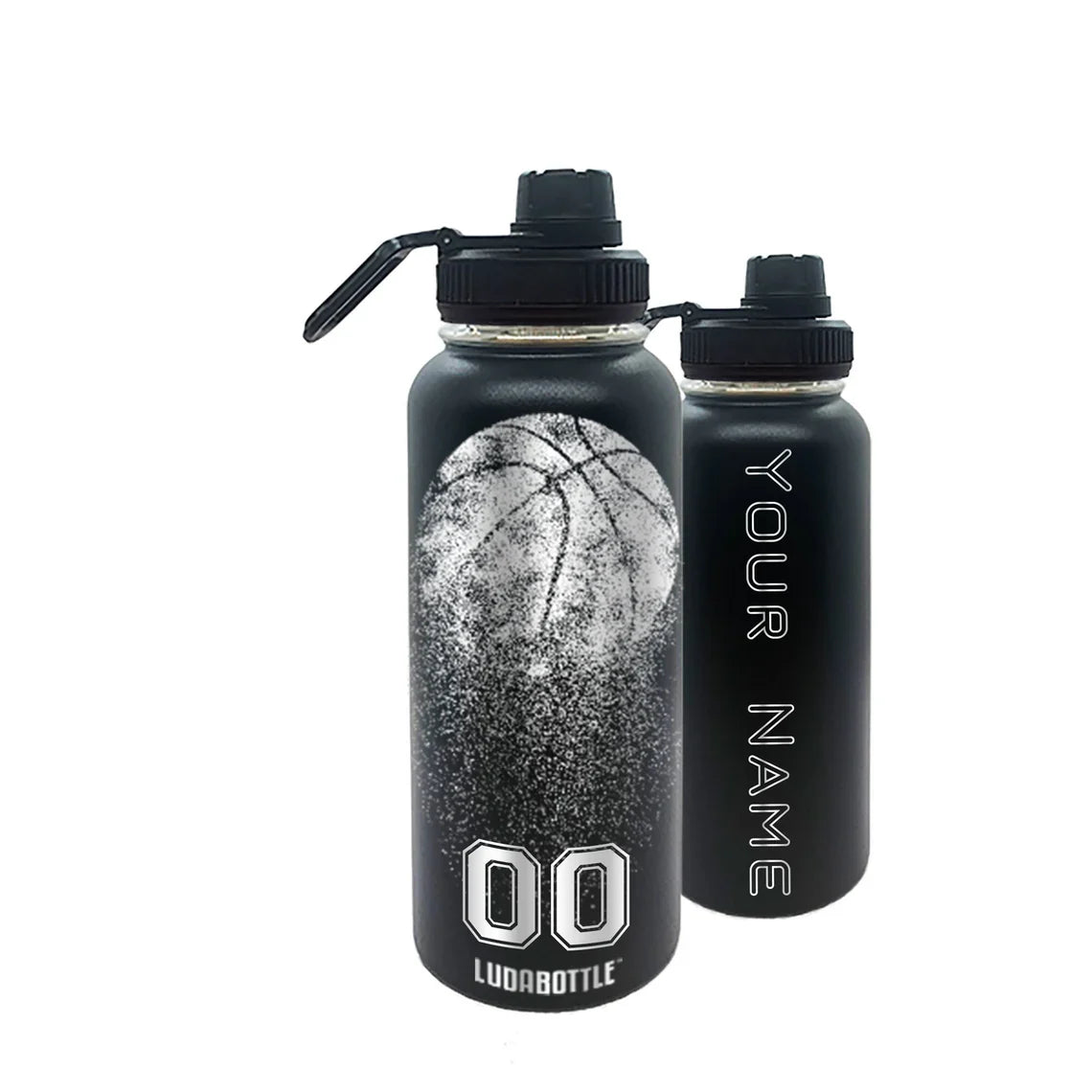 32oz Basketball Water Bottle - Groovy Groomsmen Gifts