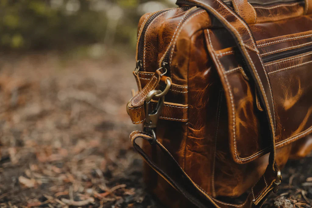 Buffalo Leather Pilot Bag