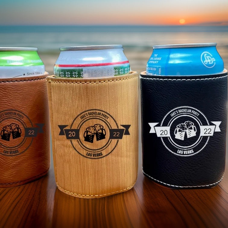 Bachelor Party Koozies Koozie Favors Ideas (40096) Fishing, Camping