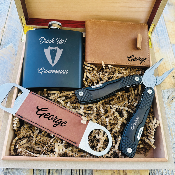 27 Custom Groomsmen Gift Box Sets in 2024 - Groovy Groomsmen Gifts