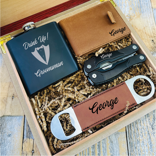 27 Custom Groomsmen Gift Box Sets in 2024 - Groovy Groomsmen Gifts