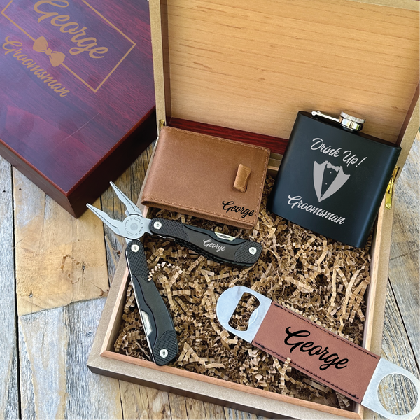 27 Custom Groomsmen Gift Box Sets in 2024 - Groovy Groomsmen Gifts