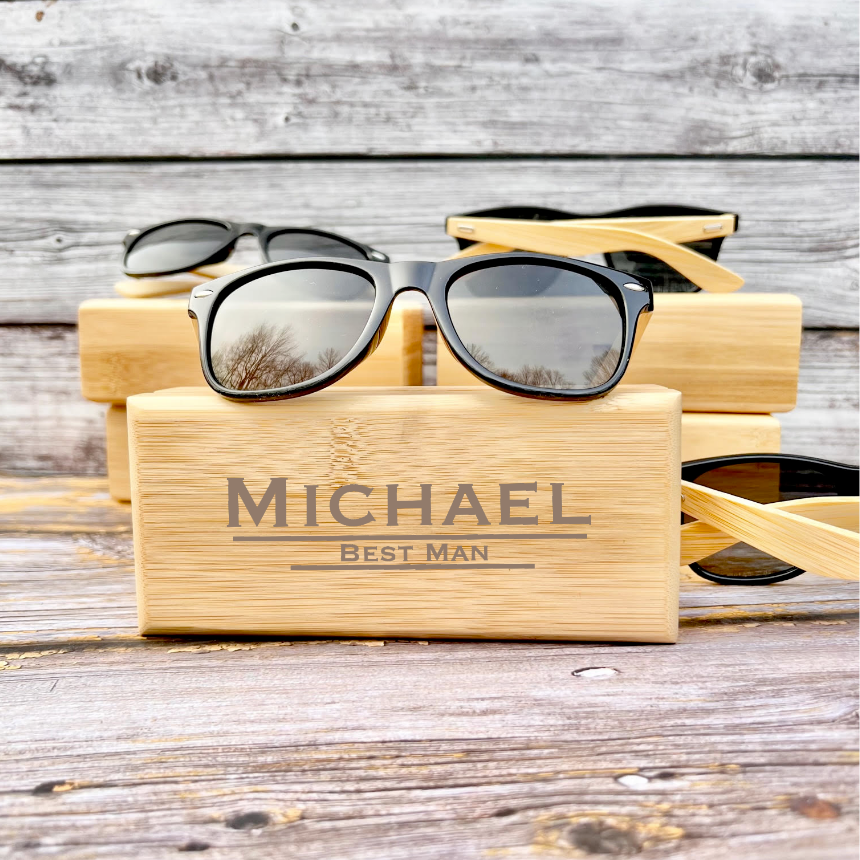 Custom Groomsmen Sunglasses