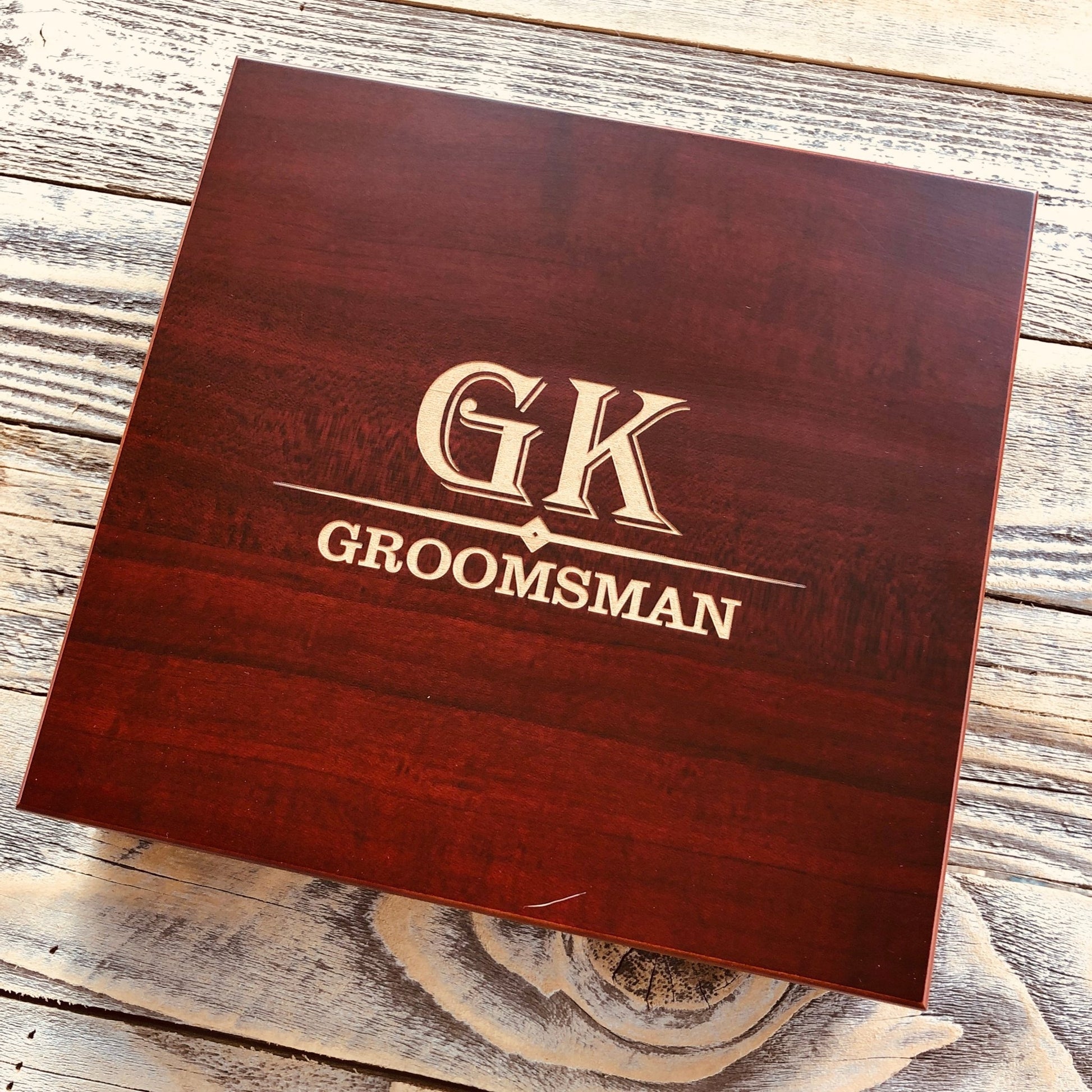 Box Set Ace of Spades Gift Set by Groovy Groomsmen Gifts