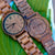 Wooden Watch American Walnut | Walnut Northstar Watch by Groovy Groomsmen Gifts