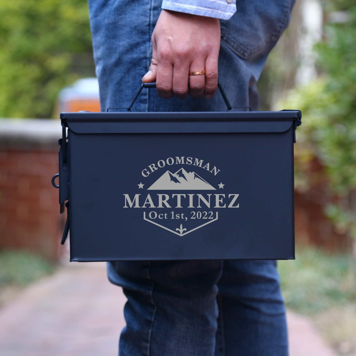 Personalized Ammo Can Groomsmen Gift