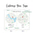 Anniversary First Date to I Do Romantic Map by Groovy Groomsmen Gifts