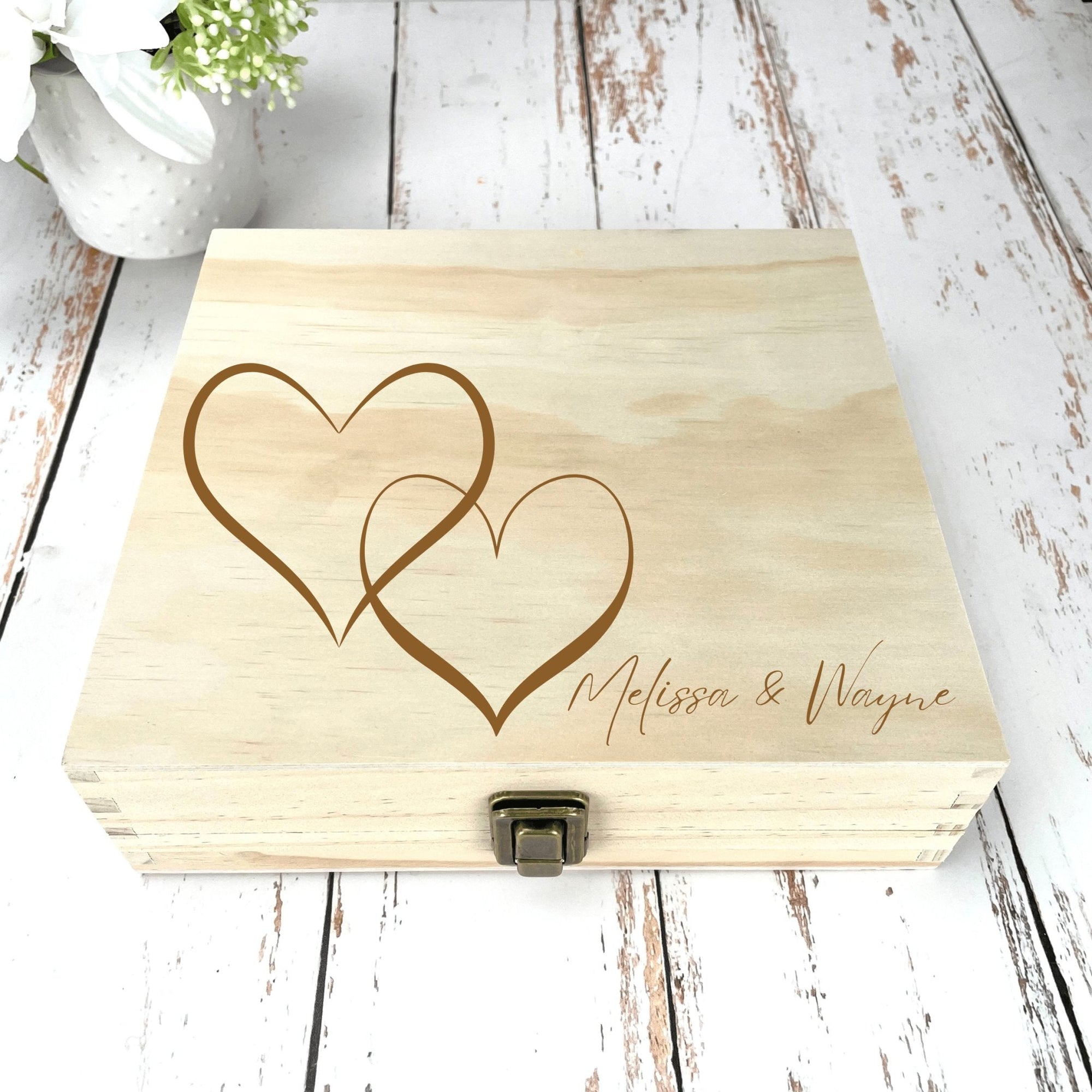 Anniversary Treasures Keepsake Box by Groovy Groomsmen Gifts