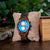 Wooden Watch Aries | Zebrawood Chronograph by Groovy Groomsmen Gifts