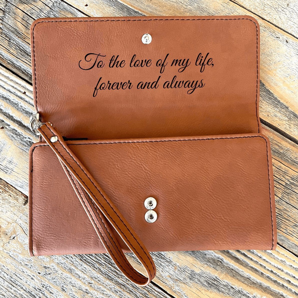 Bags &amp; Wallets Sentimental Wristlet by Groovy Groomsmen Gifts