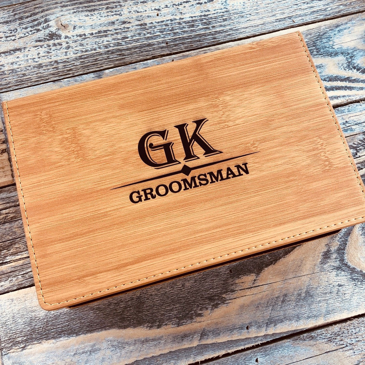 Bamboo Box - Groovy Groomsmen Gifts