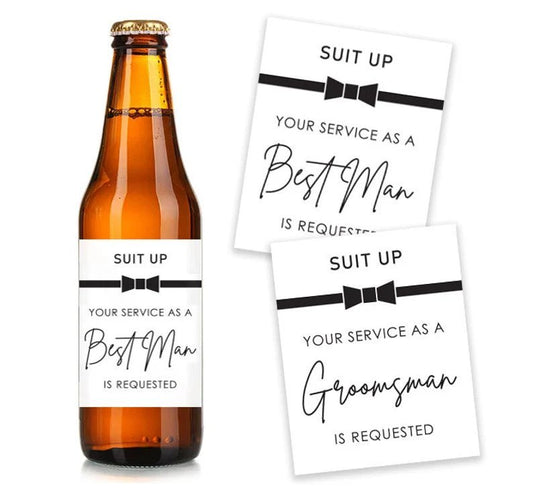 Bar Beer BroLabel by Groovy Groomsmen Gifts