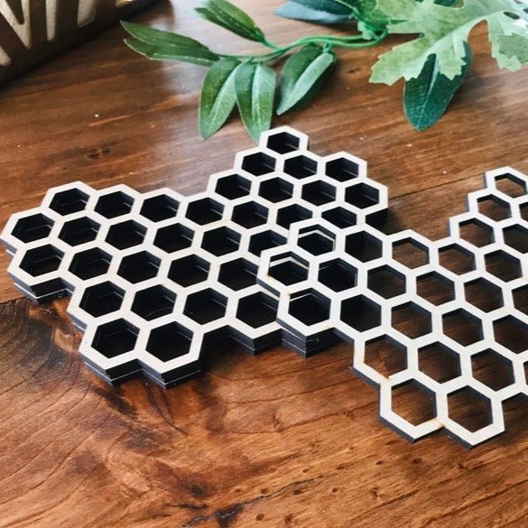 Coasters Bee Hive Coaster Set by Groovy Groomsmen Gifts