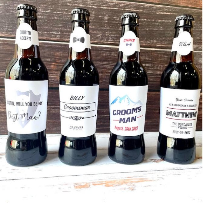 Groomsmen Gifts Bevy Of Brews by Groovy Groomsmen Gifts