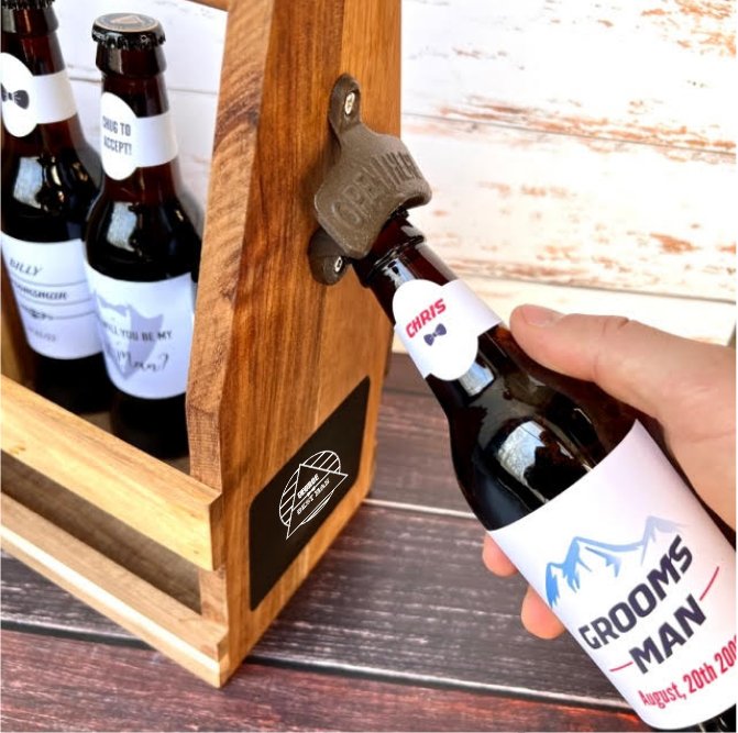 Groomsmen Gifts Bevy Of Brews by Groovy Groomsmen Gifts