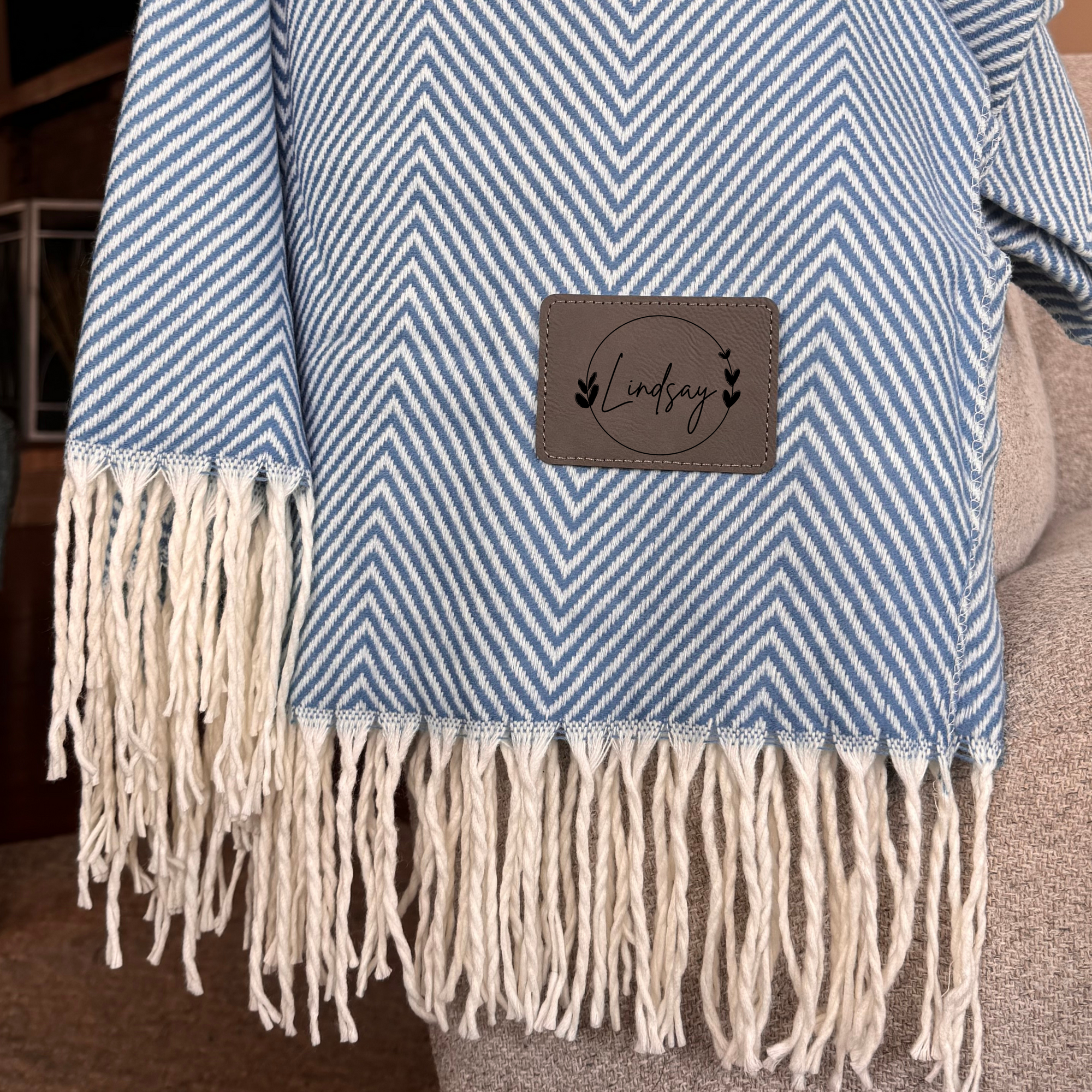 Timeless Anniversary Fringe Throw