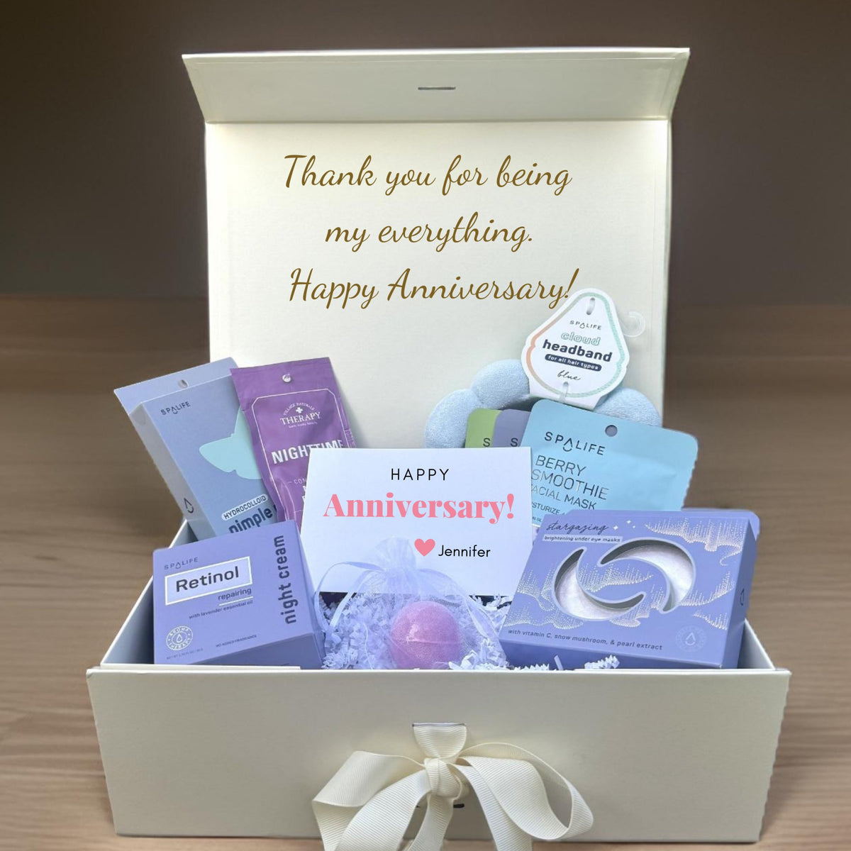 Anniversary Blissful Spa Gift Set by Groovy Groomsmen Gifts