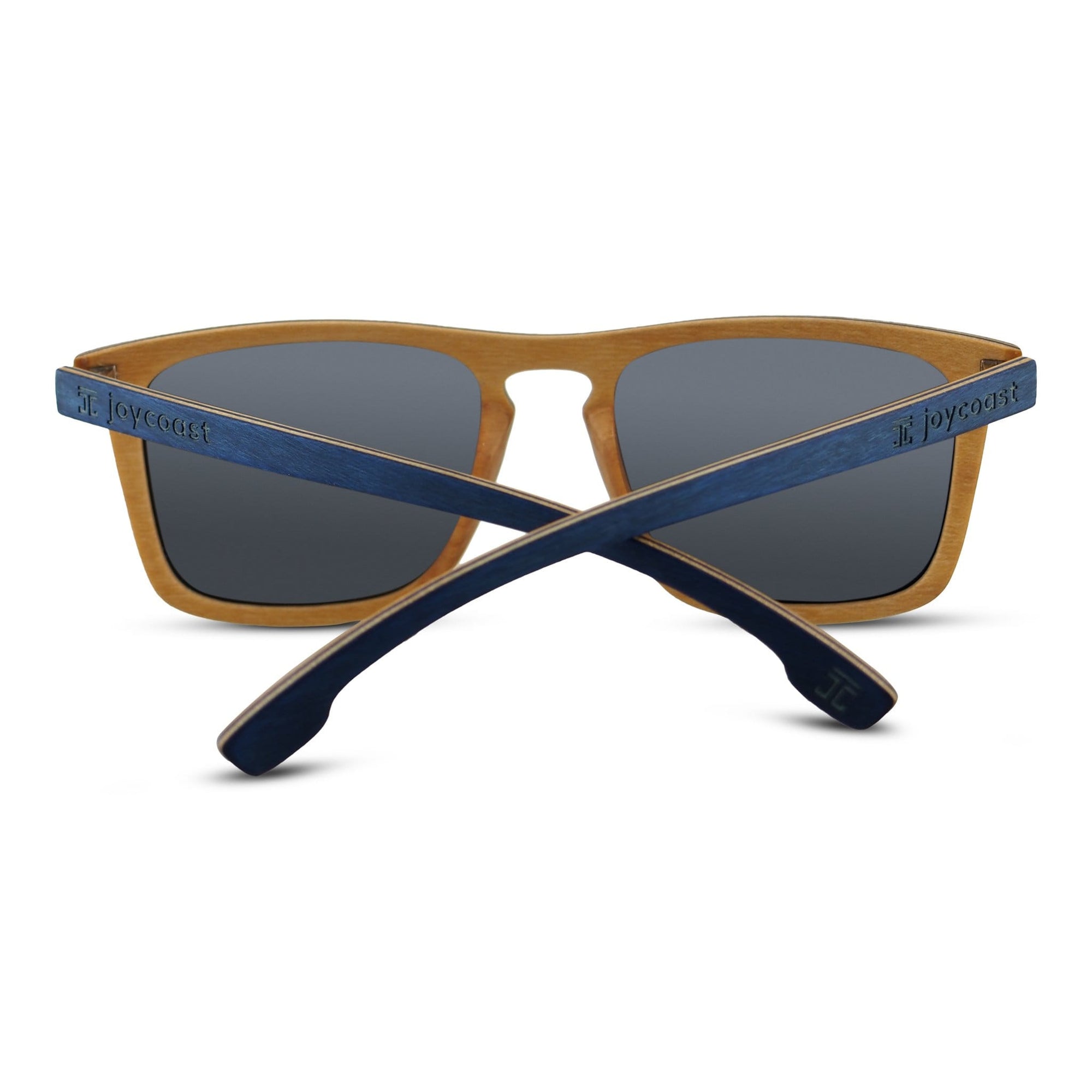 Wooden Sunglasses Blu | Maple Wood Sunglasses by Groovy Groomsmen Gifts