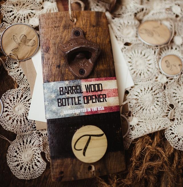 Bottle Openers Bourbon Barrel Beerheader by Groovy Groomsmen Gifts