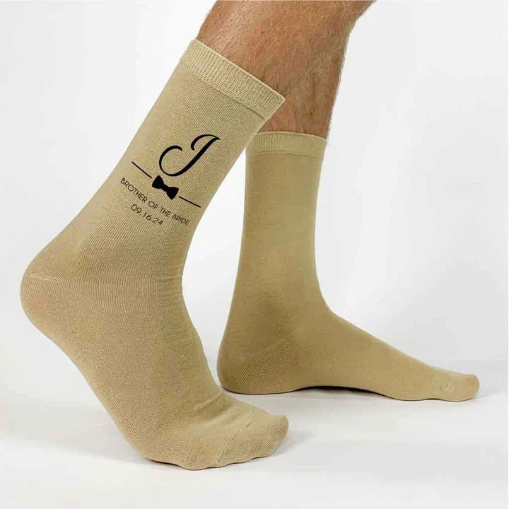 Socks Bow Tie Socks by Groovy Groomsmen Gifts