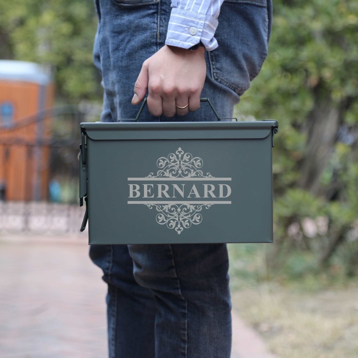 Box Personalized Ammo Can Groomsmen Gift by Groovy Groomsmen Gifts