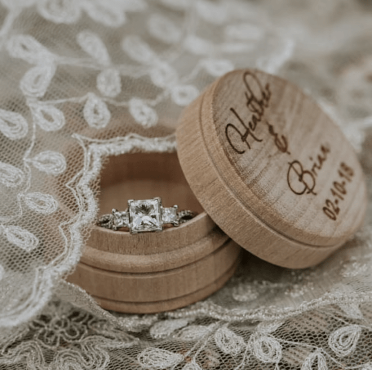 Box Ring Bearer Box by Groovy Groomsmen Gifts