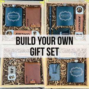 Box Set 2024 Build Your Own Groomsmen Box by Groovy Groomsmen Gifts