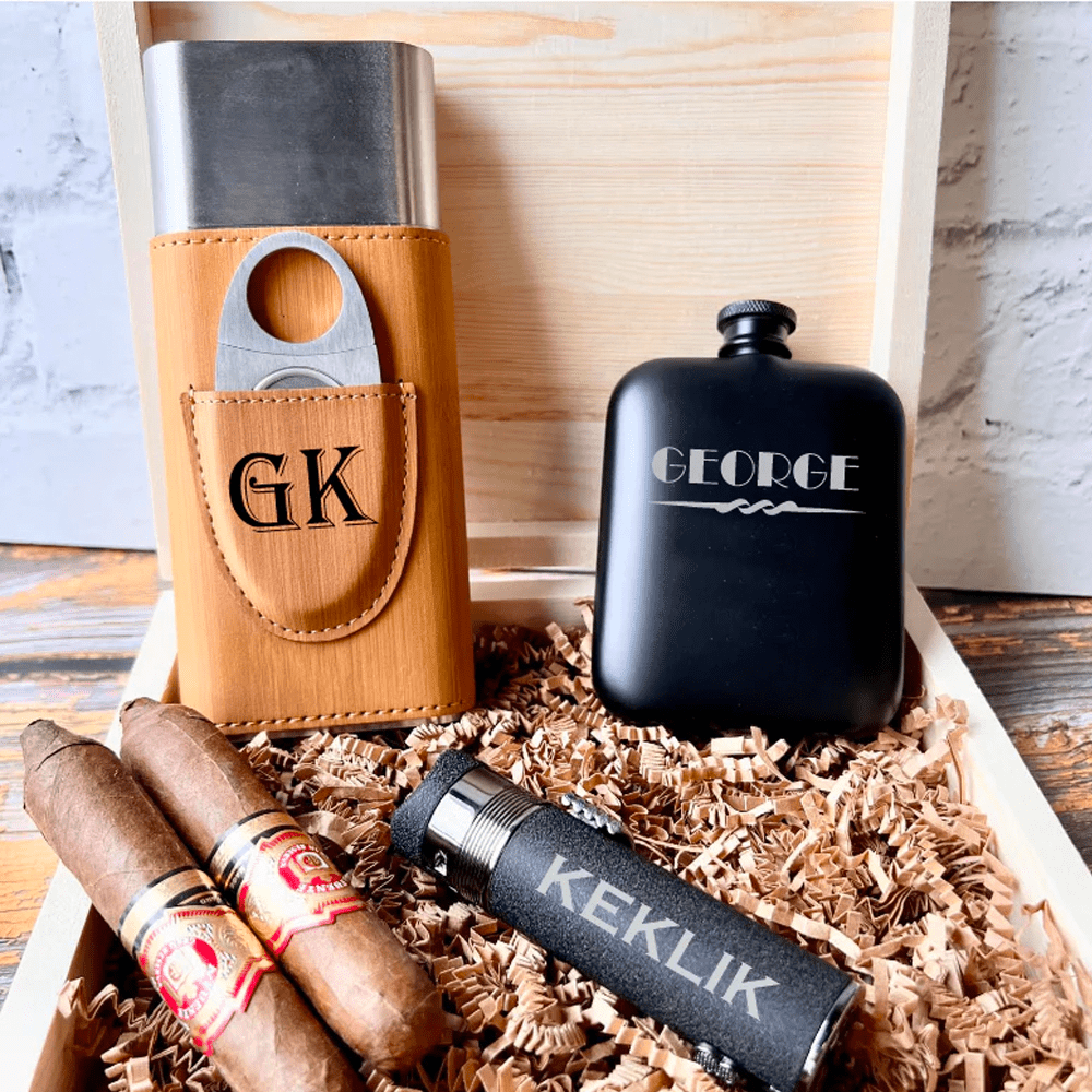 Box Set Lit And Light by Groovy Groomsmen Gifts