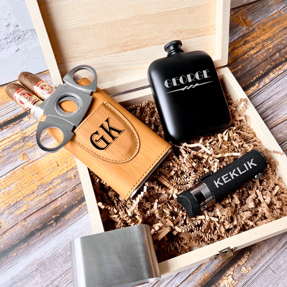 Box Set Lit And Light by Groovy Groomsmen Gifts