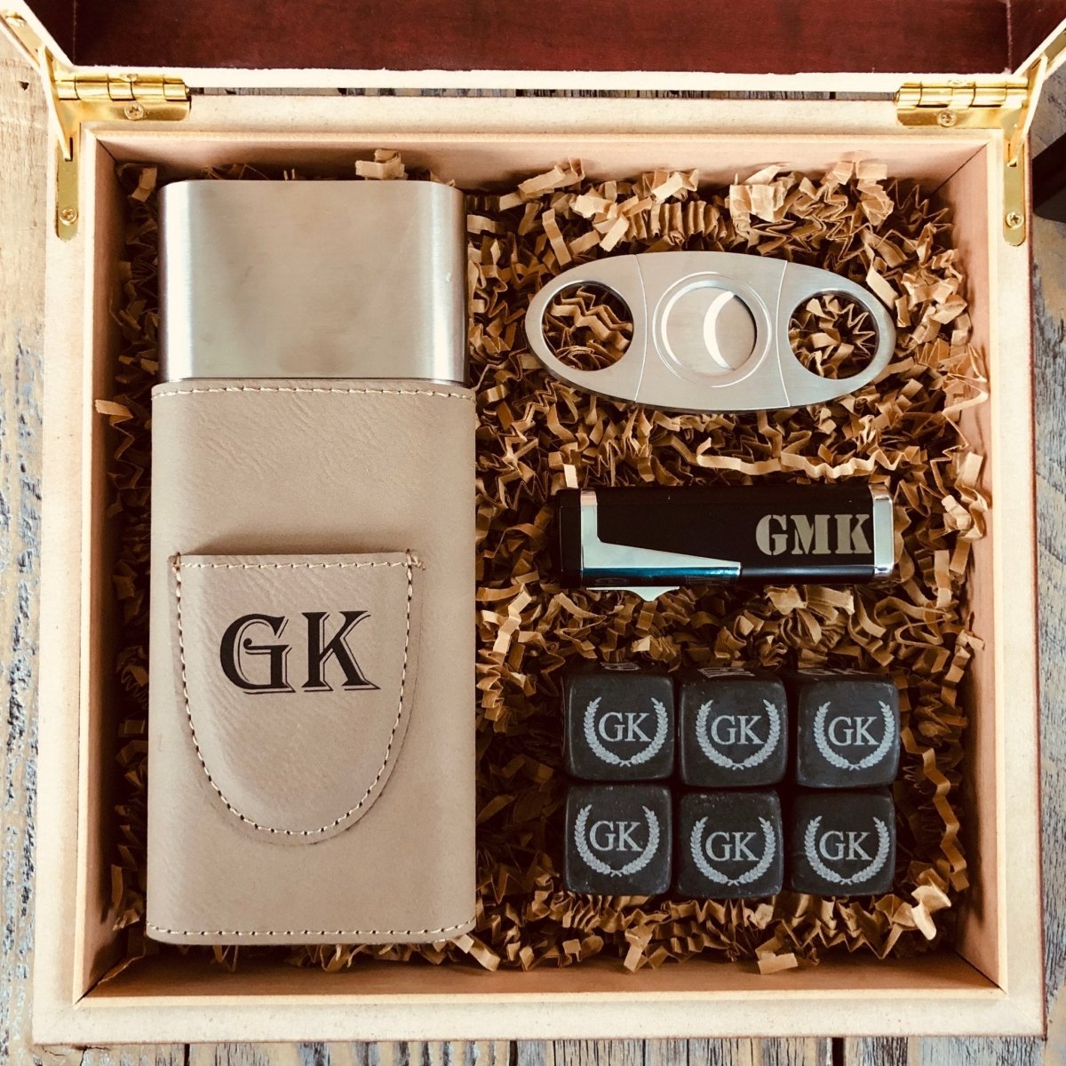 Box Set Pal Capone Groomsmen Gift Set by Groovy Groomsmen Gifts