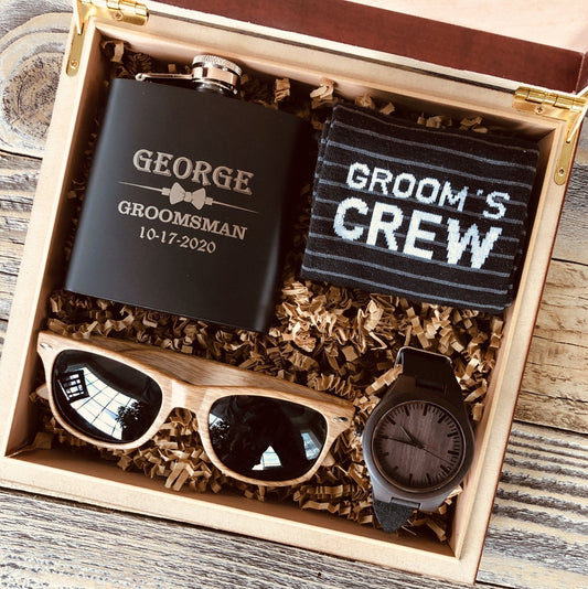 Box Sets Fashion Hour by Groovy Groomsmen Gifts