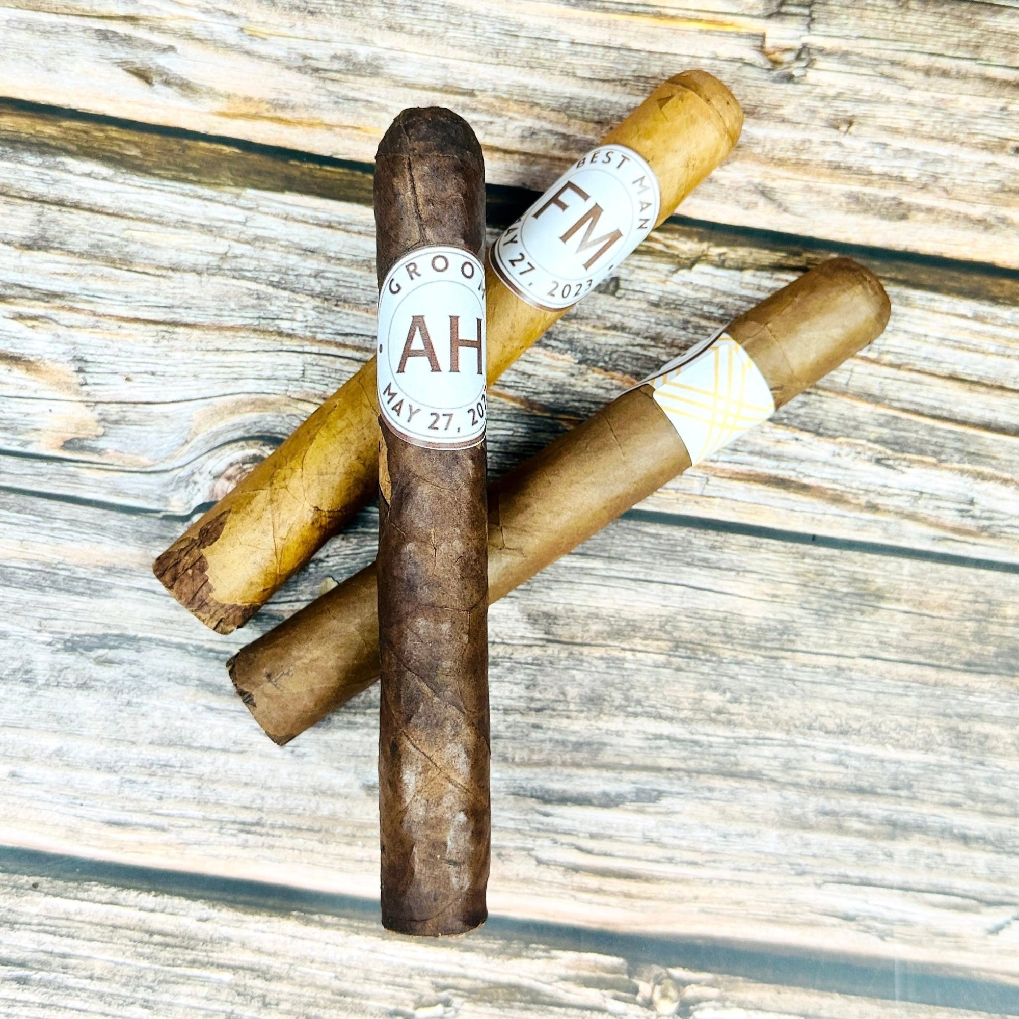 Bromance Blend Cigar Labels - Groovy Groomsmen Gifts