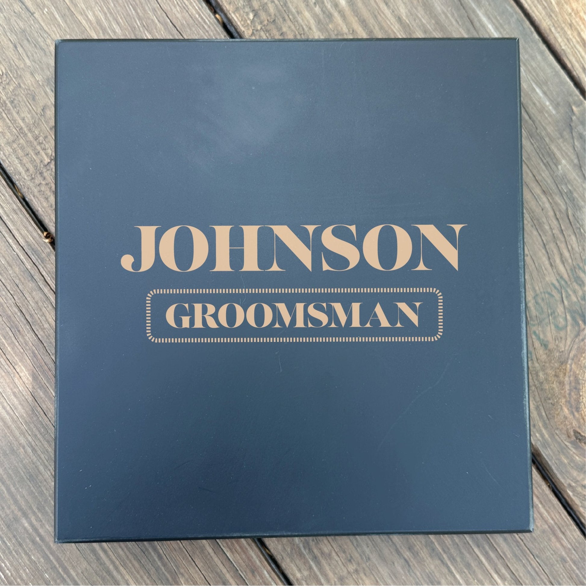 Box Set 2024 Build Your Own Groomsmen Box by Groovy Groomsmen Gifts