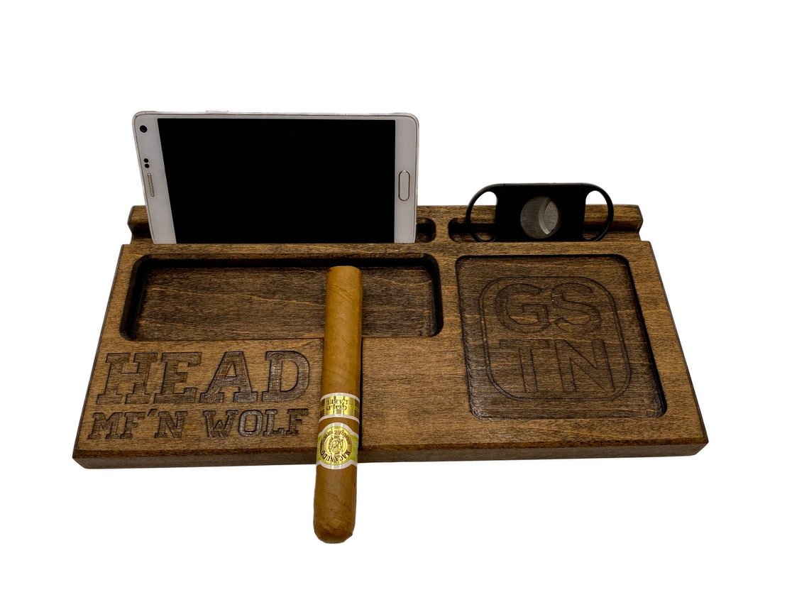 Cigar Cabin Fever Ashtray by Groovy Groomsmen Gifts