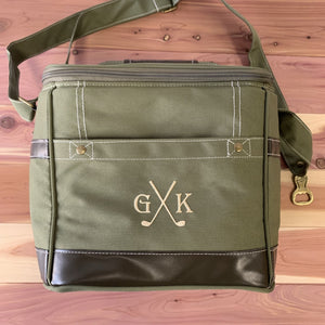 Golf Caddy Cooler by Groovy Groomsmen Gifts