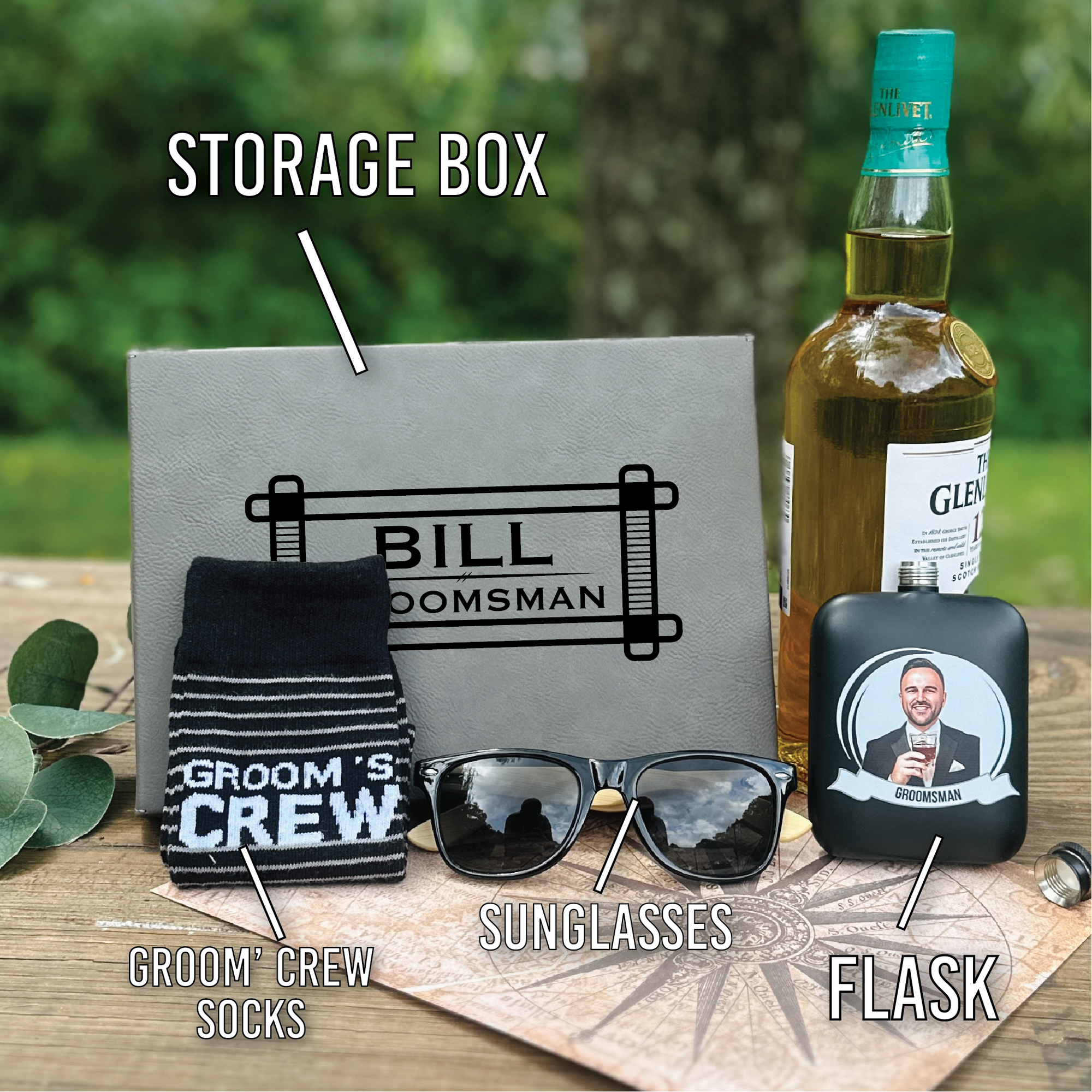 Groom's Crew Gift Set