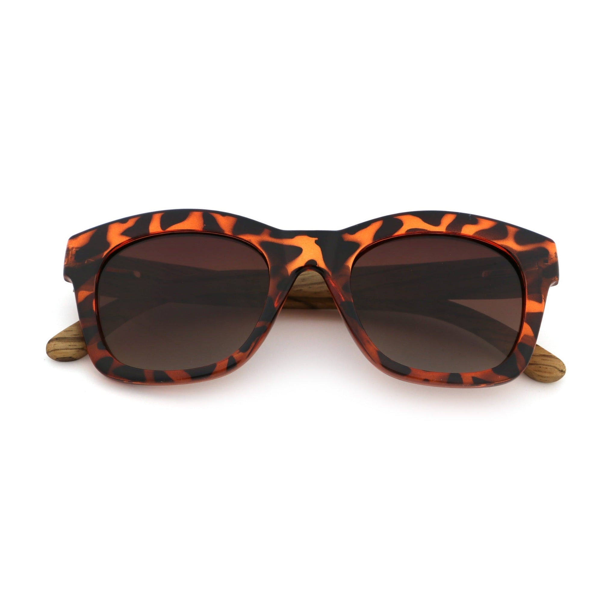 Wooden Sunglasses Chloe | Acetate & Walnut Sunglasses by Groovy Groomsmen Gifts