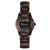 Wooden Watch Chocolate Rose | Dark Sandalwood & Rose Gold Watch by Groovy Groomsmen Gifts