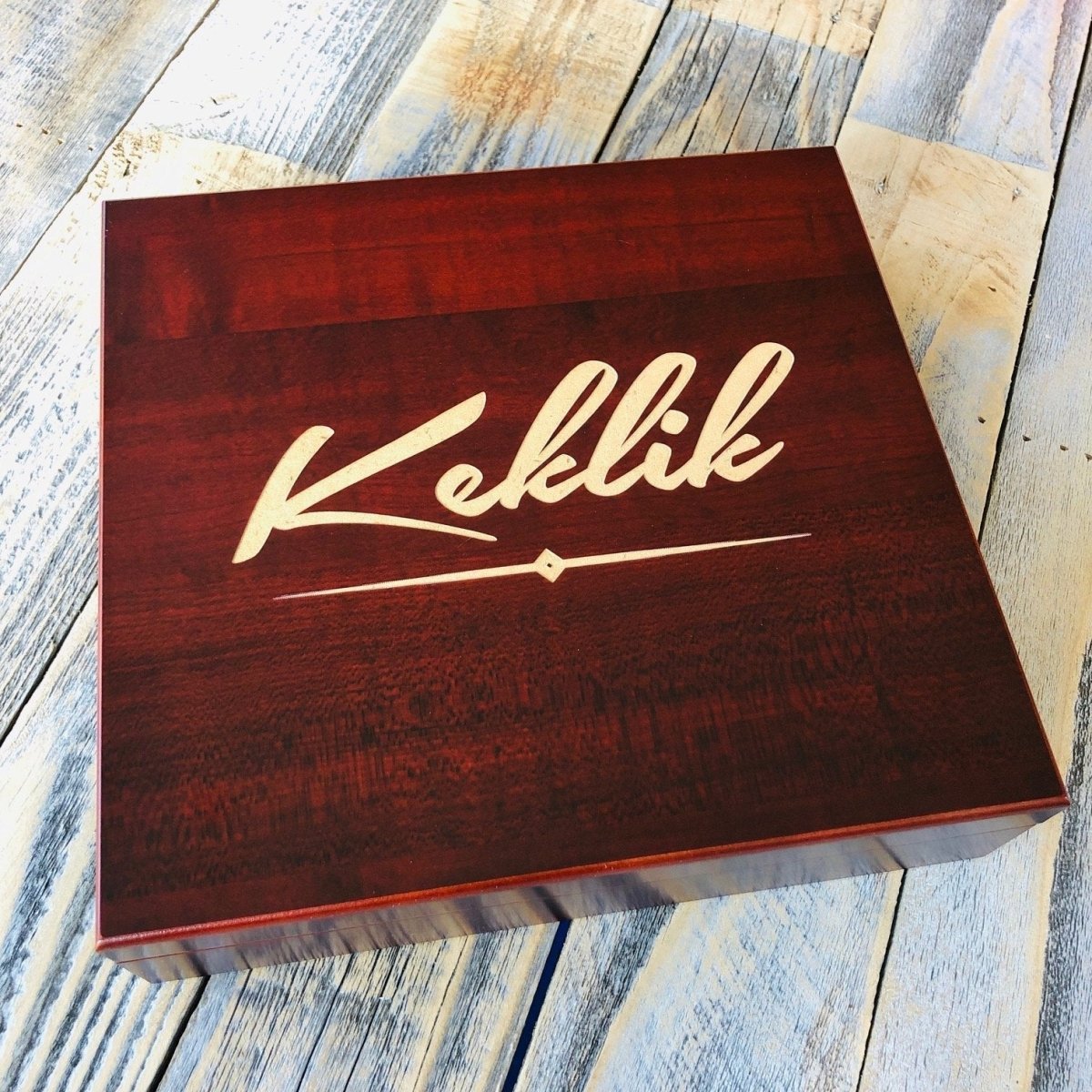 Cigar Cherry Humidor by Groovy Groomsmen Gifts