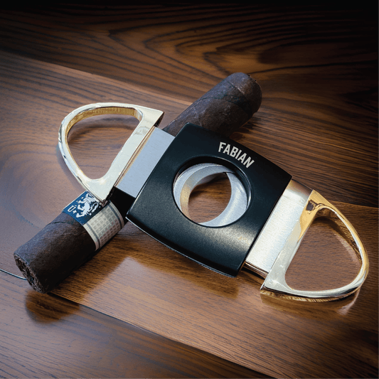 Cigar Cutter The Golden Edge by Groovy Groomsmen Gifts