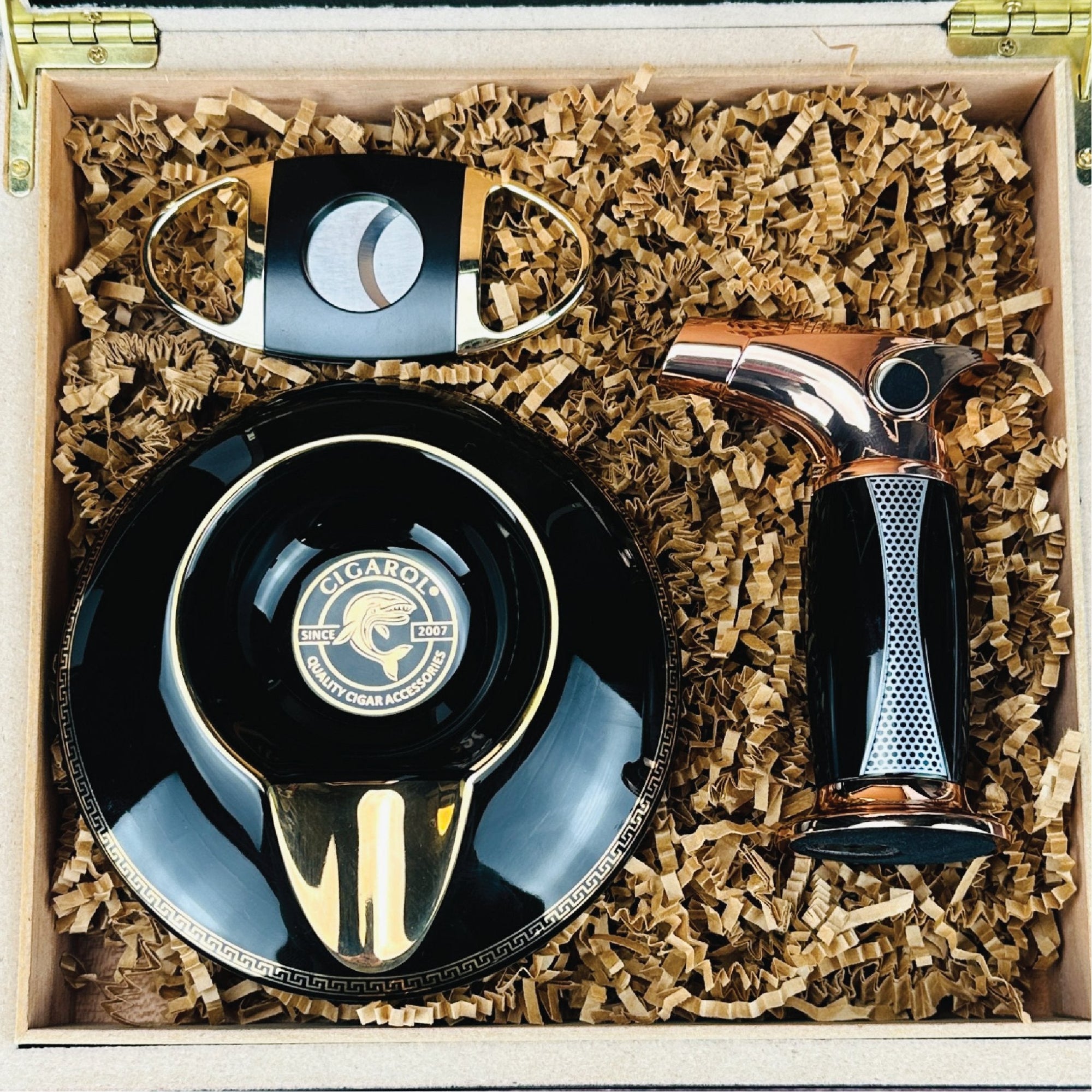 Cigar Gift Box Set Classic Groomsman Cigar Gift Set by Groovy Groomsmen Gifts