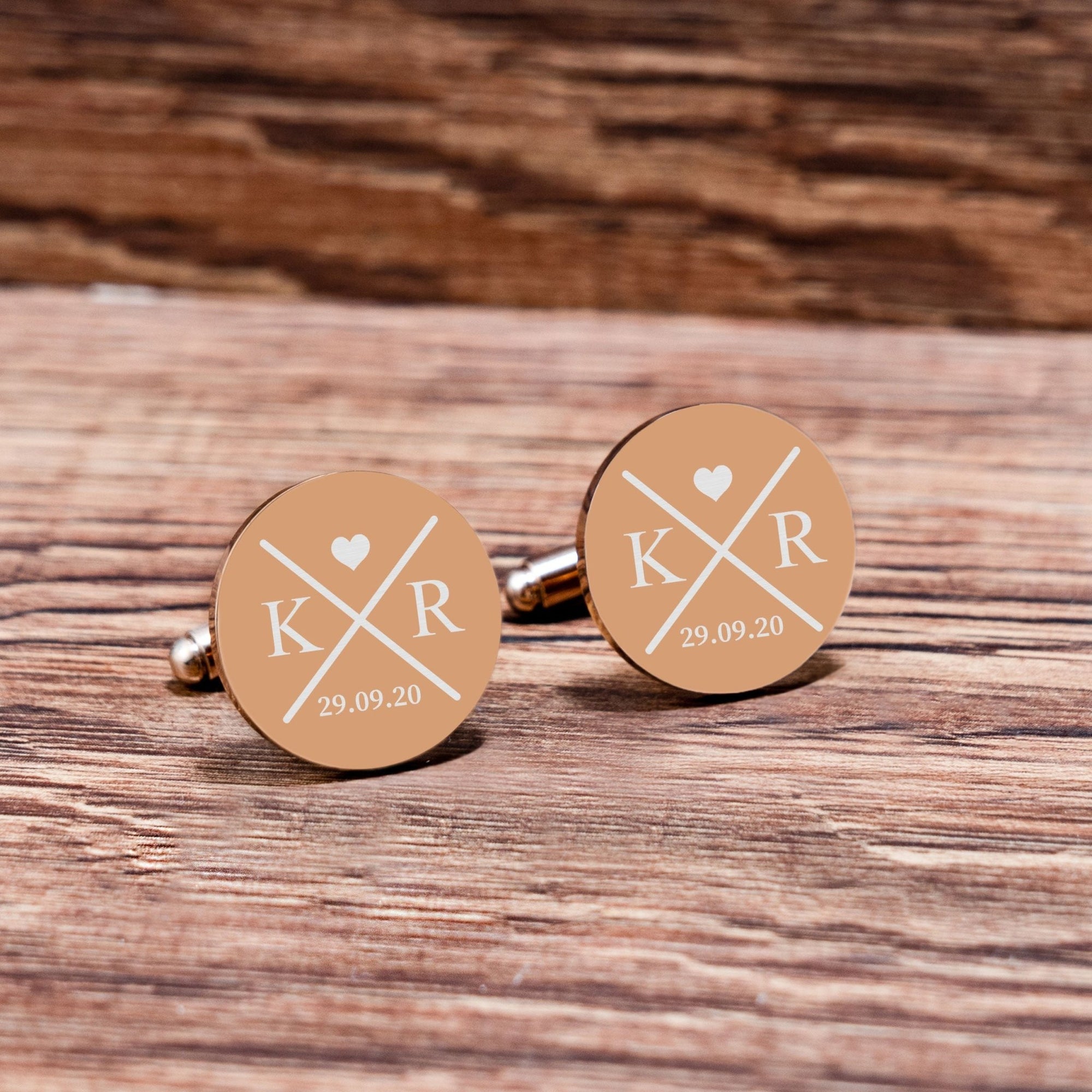 Classic Cufflinks & Keepsake Box - Groovy Groomsmen Gifts