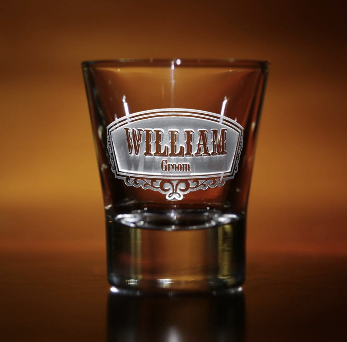 Shot Glasses Classic Custom Shot Glass by Groovy Groomsmen Gifts