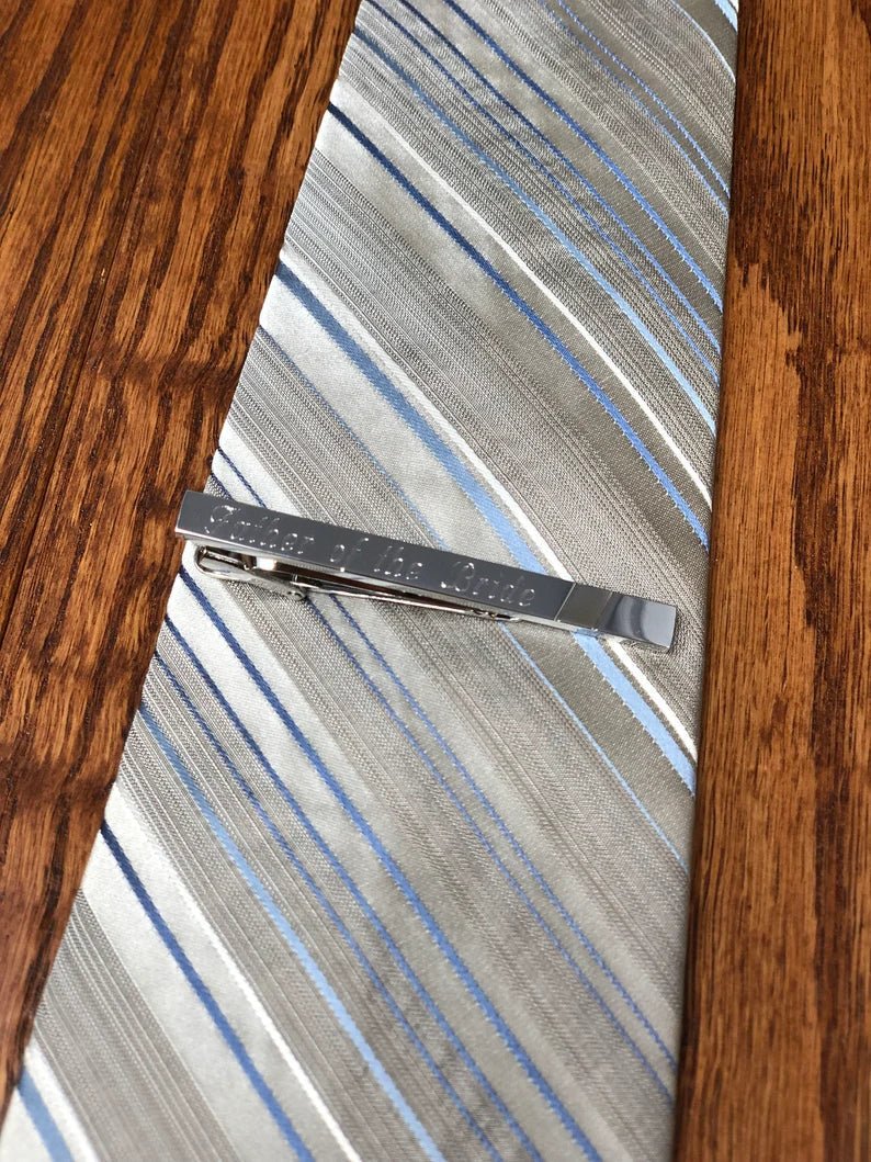 Tie Bar Classy Clip by Groovy Groomsmen Gifts