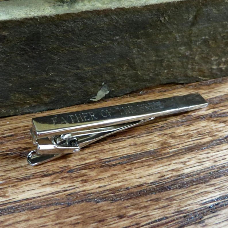 Tie Bar Classy Clip by Groovy Groomsmen Gifts