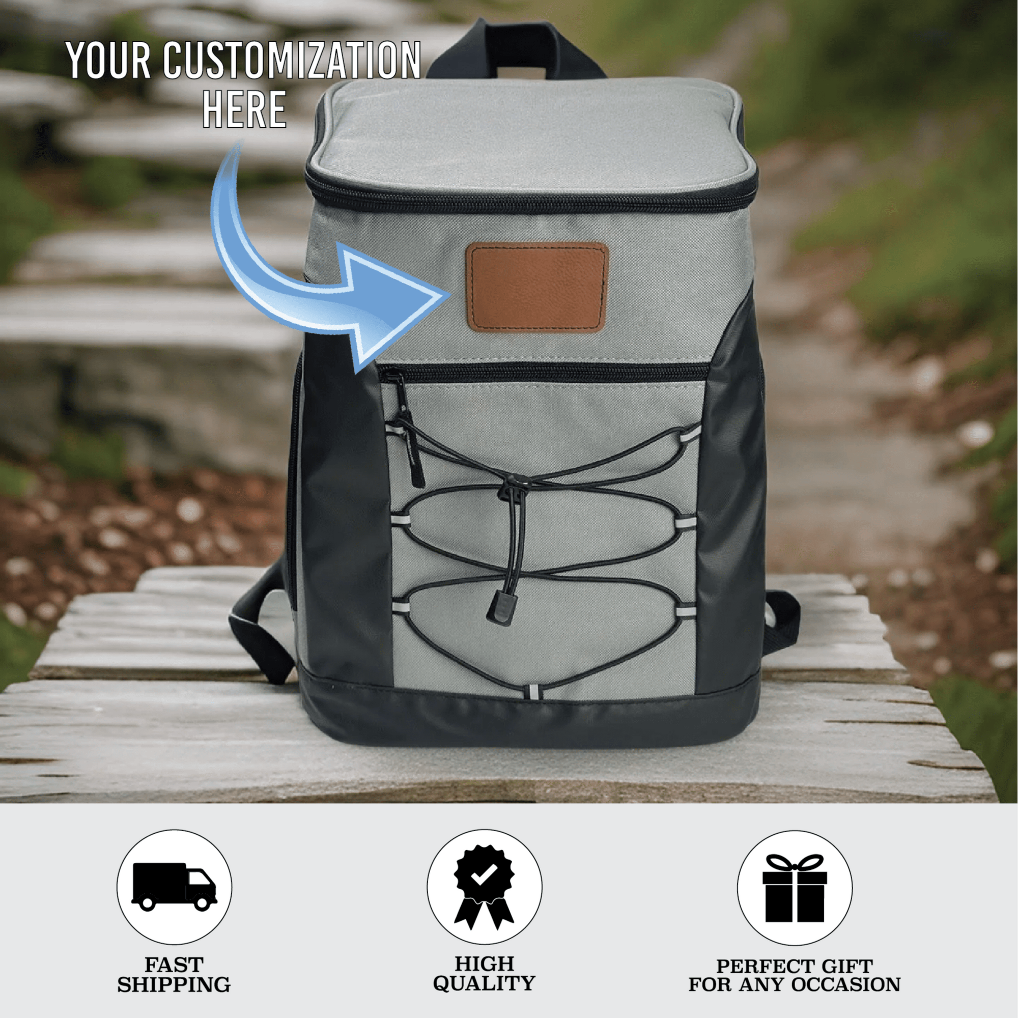 Cooler Brew Chaser Back Pack Cooler by Groovy Groomsmen Gifts